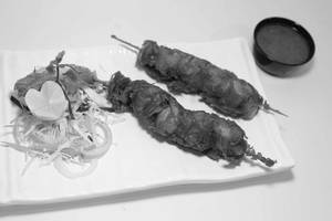 Spicy Chicken Sashlik Stick