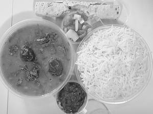 Rajasthani Panchkuti Dal Rice Combo