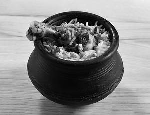 Chicken Matka Biryani