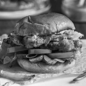 Hot and spicy chicken sandwich