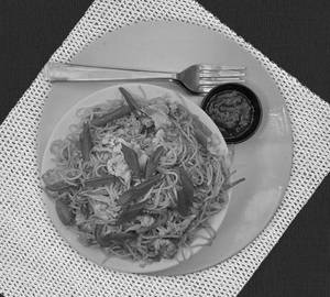 Chicken noodles