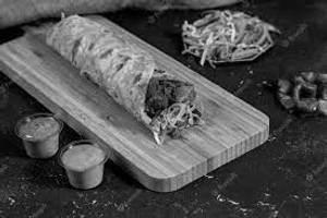 Paneer tikka shawarma