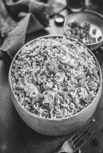 Mushroom Fried Rice