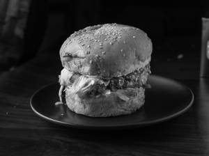 Spicy Egg Burger (With Single Beef Patty)