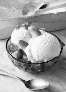 Vanilla ice cream [1 scoop]