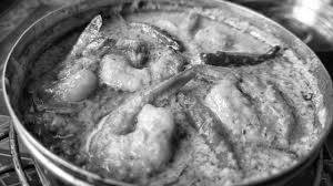 Chingri thali