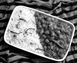 Chole-rice