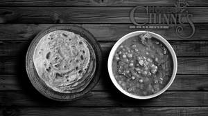 3 Chapathy + Green Peas Masala (500 Ml)