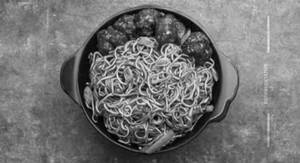 Chicken Manchurian Noodles