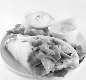 Chicken Shawarma Roll