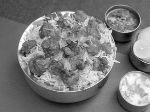 Prawns Fry Biryani