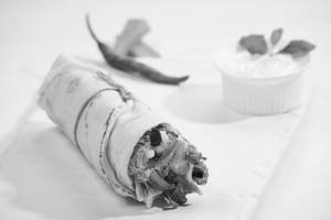 Roll shawarma.