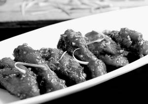 Barbecue hot wings