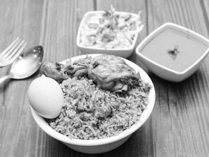 Chicken biryani+Chicke biryani with egg                                                                       