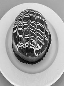 Dark Chocolate Ganache Berliner