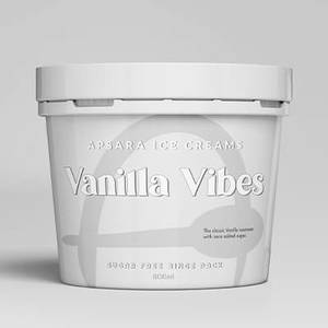Zero Added Sugar Vanilla Vibes Ice Cream (Small Scoop [80 Ml])