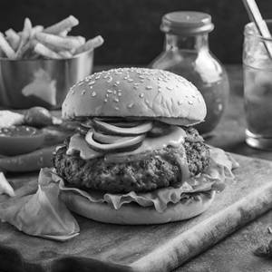 Chicken Cheese Burger