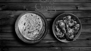 3 Chapathy + Chicken Fry