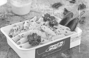 Chicken Pasta In Alfredo Sauce