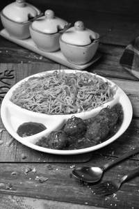 Noodles With Manchurian