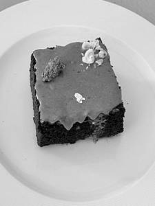 Hazelnut Praline Brownie