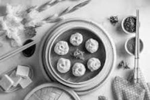 Chicken Cheese Momos (5 Pcs.)