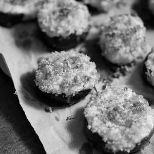 Cheesy Stuffed Mushroom