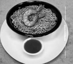 Prawns Schezwan Noodle