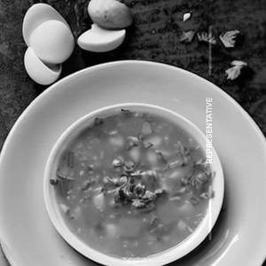 Egg Schezwan Soup