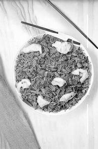 Schezwan Egg Chicken Fried Rice
