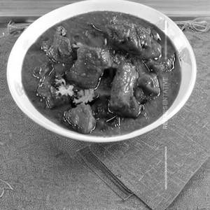 Indian style pork dry