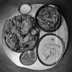 Chicken ghee roast full plate 