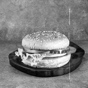 Veg Cheese Grilled Burger