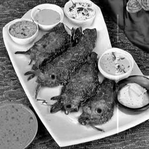 Fish dry fry bahu