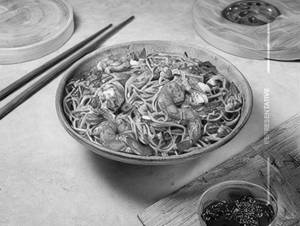 Prawns Chilli Garlic Noodle
