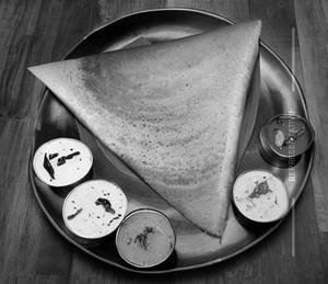Butter dosa  