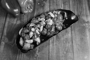 Garlic Mushroom Dry