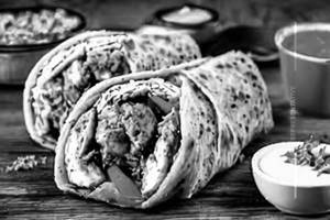 Chicken Schezwan Roll