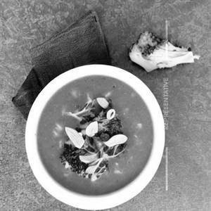 Broccoli Olive Coconut Soup