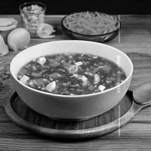 Slice Chicken Vegetable Soup