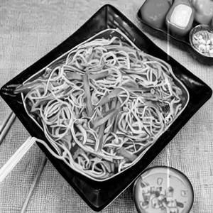 Thai Flat Noodles Non Veg
