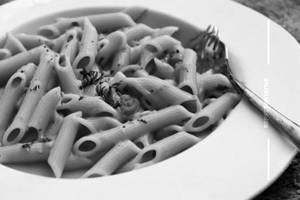 Chicken Pasta In Rose Sauce