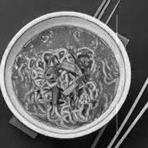 Tantanmen ramen noodles