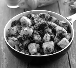 Aloo Methi Dry