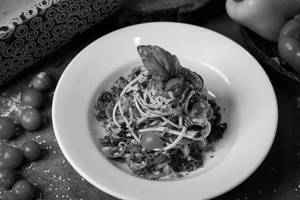 Non-veg Zucchini Noodle Pasta