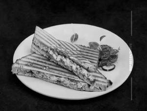 Masala Paneer Cheese Grill Sandwich