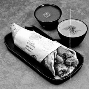 Chicken Bahubali Roll Large Size