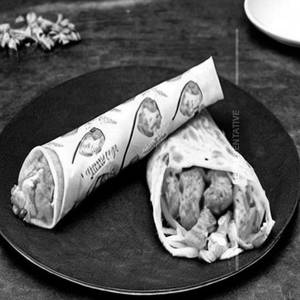 Double Egg Prawn Chatpati  Roll