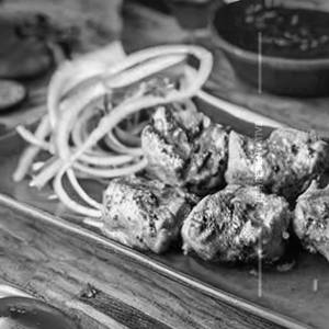 Murgh Makhmali Kebab