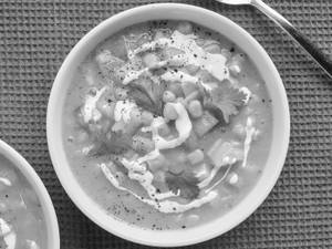 Sweet corn soup
